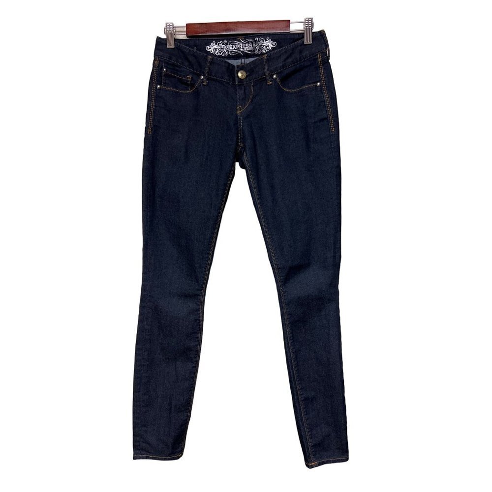 Express Zelda Jean Legging Slim Fit Low Rise Jeans Women's Size 2 Regular